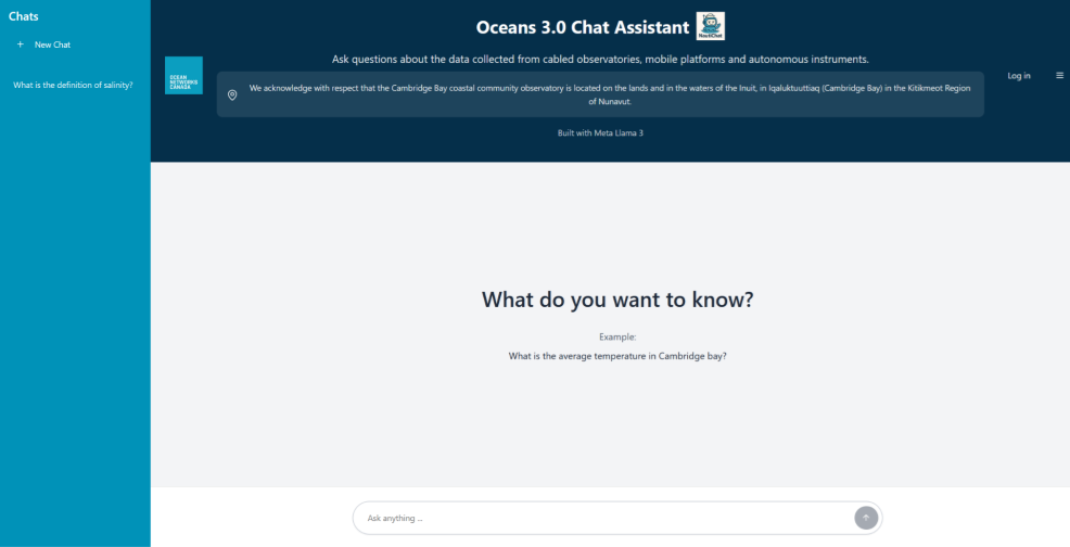 Oceanographic Data Discovery